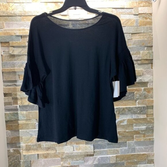 14th & Union Ruffle Sleeve Tee - Picture 3 of 3